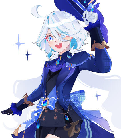 Furina Genshin Impact Fanart