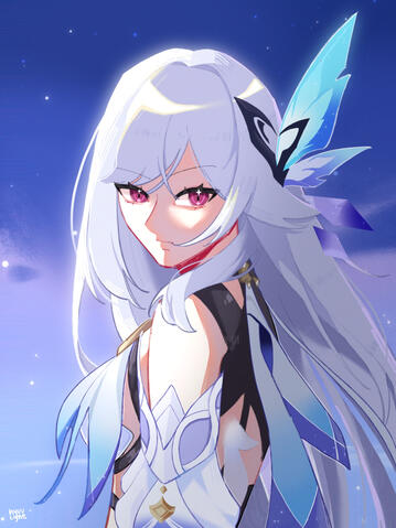 Skirk Genshin Impact Fanart