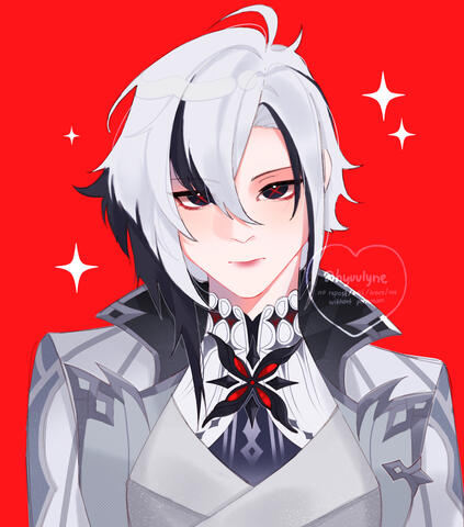 Arlecchino Genshin Impact Fanart